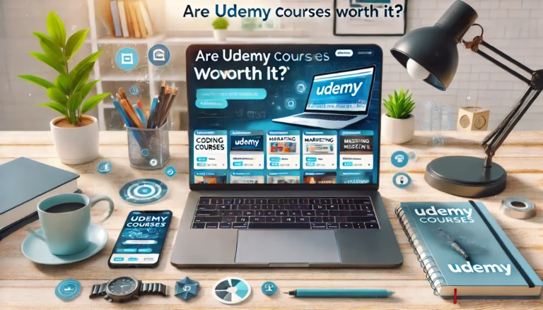 A-professional-and-visually-appealing-featured-image-for-a-blog-post-about-online-courses-focusing-on-Udemy.-The-image-should-include-a-laptop-or-des